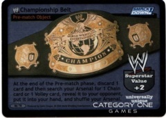 Revolution WWE Championship Title Belt